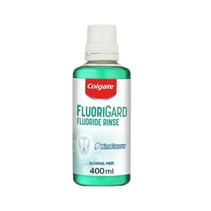 Colgate FluoriGard Daily Rinse Mouthwash 400ml (Alcohol-Free)