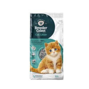 BreederCelect Recycled Paper Cat Litter, 30 L (Pack of 1)
