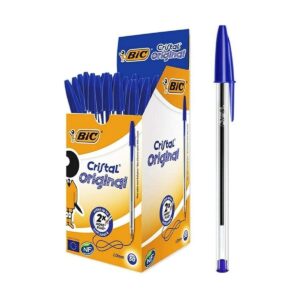 pens BIC Cristal ORIGINAL Medium Daily BALLPOINT Biros 1.0 mm, BLUE, 20 X
