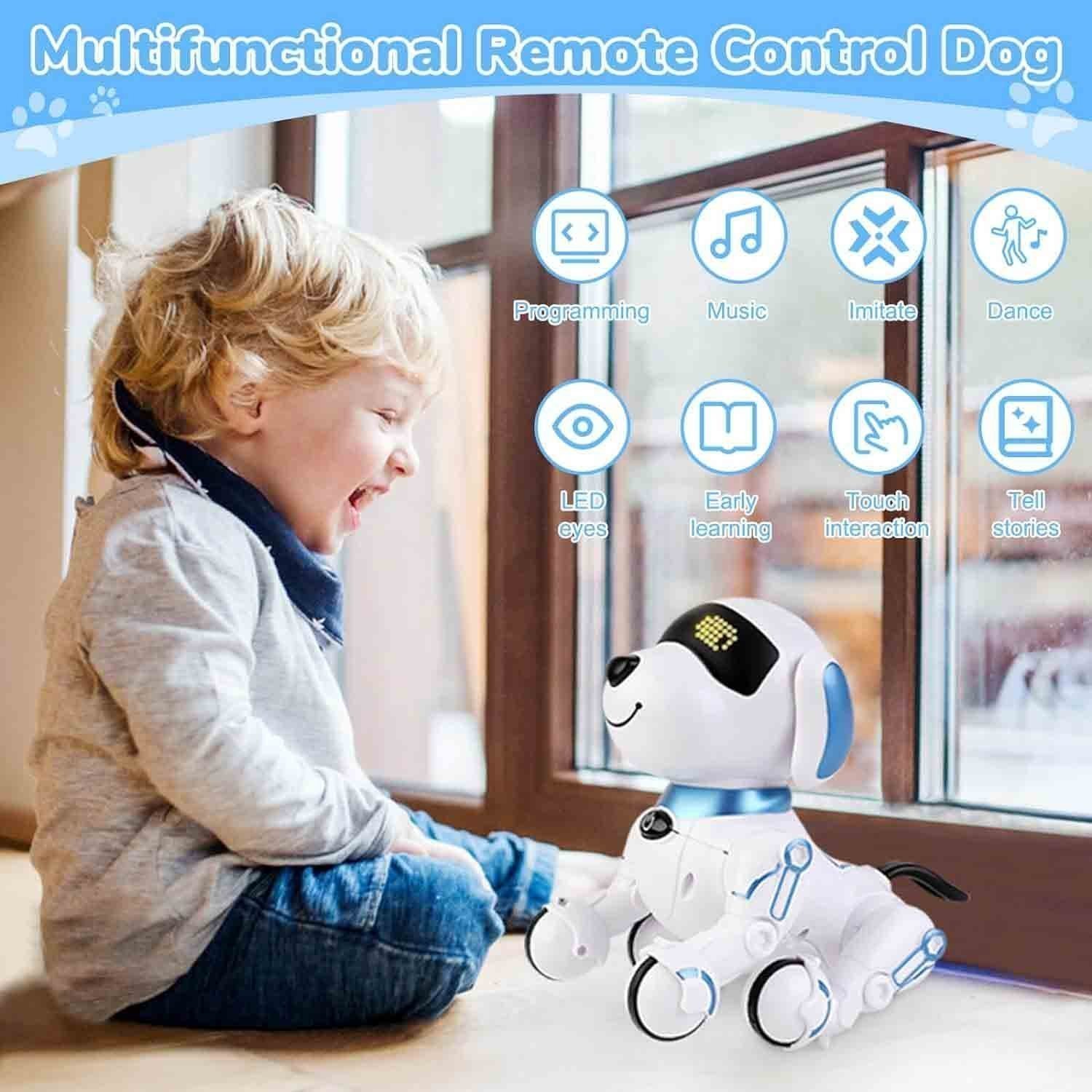 Britik Toys for 3-8 Year Old Boys Girls: Remote Control Robot Dog Toy Gifts for Kids Aged 3 4 5 6 7 8 9 10 Year Old Boys Girls - Image 2