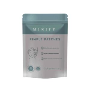 Pimple Patches by Minify - 72 Hydrocolloid Acne Spot Treatment Patches with Salicylic Acid & Tea Tree Oil, Fast Blemish and Spot Treatment