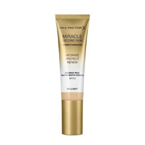 Max Factor Miracle Touch Second Skin, Light, 30 ml