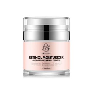 ROSVANEE Retinol Moisturizer Anti Aging Cream for Face, Neck and Eye with 2.5% Retinol, Hyaluronic Acid and Vitamins E & B5