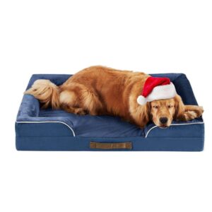 XL Orthopedic Dog Couch Bed for Large Size Dogs, Washable & Waterproof, Memory Foam Pet Beds