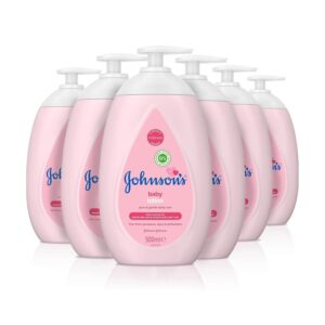 Johnson's Baby Lotion 500ml Coconut Oil for Soft Skin 6 Pack